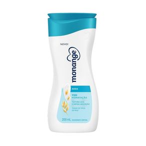 Hidratante Desodorante Monange Hidratação Nutritiva Iogurte com Aveia 200ml