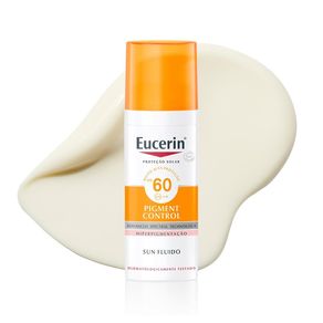 Protetor Solar Facial Antimanchas Creme Eucerin Sun Pigment Control Sem Cor FPS 60 50ml