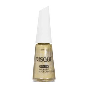 Esmalte Metálico Risqué Nova Cor! Doura-me Se For Capaz 8ml