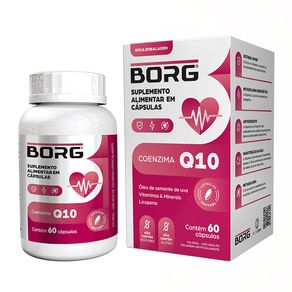 Borg Coenzima Q10 60 Cápsulas