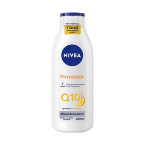 Loção Hidratante Corporal Nivea Firmador Q10 + Vitamina C Todos os tipos de Pele 200ml