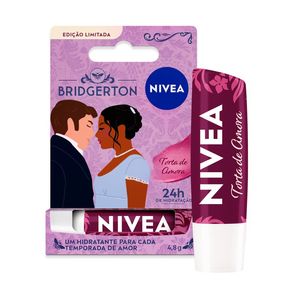 Hidratante Labial Nivea Lip Care Bridgerton Torta de Amora 4,8g