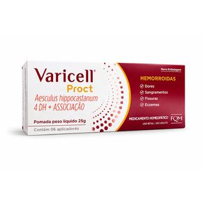 Varicell Proct Pomada 25g + 6 Aplicadores