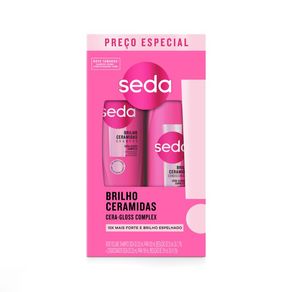 Kit Shampoo Seda Ceramidas 300ml + Condicionador Seda Ceramidas 190ml