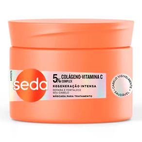 Máscara de Tratamento Seda Colágeno + Vitamina C 300g