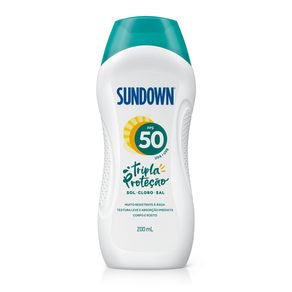 Protetor Solar Corpo e Rosto Sundown Tripla Proteção FPS50 200ml