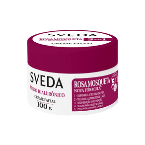 Gel Creme Facial Sveda Care Rosa Mosqueta 100g