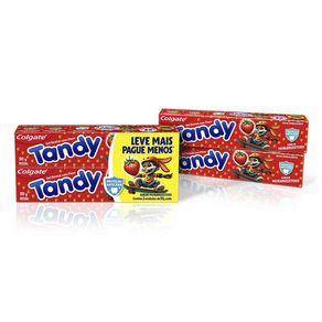 Kit Gel Dental Infantil Colgate Tandy Morango 2 Unidades de 50g Cada