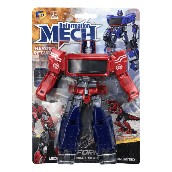 Robô Caminhão Transformável Deformation Mech Heroes Return 1 Unidade