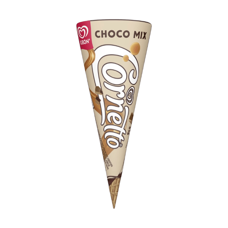 Sorvete Kibon Cornetto Choco Mix 65g