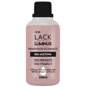 Removedor de Esmalte Lack Luminus sem Acetona 100ml