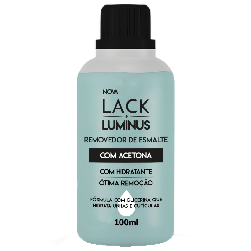 Removedor de Esmalte Lack Luminus com Acetona 100ml