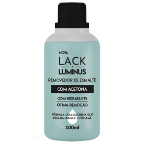 Removedor de Esmalte Lack Luminus com Acetona 100ml