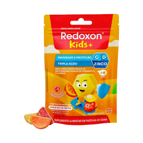 Suplemento de Vitamina C Redoxon Kids+ Sabor Mix de Frutas 25 Gomas