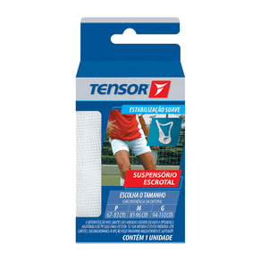 Suspensório Escrotal Tensor Branca Tamanho M