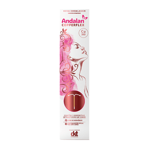 DIU Andalan Copperflex Cu380 de Cobre 1 Dispositivo Intrauterino
