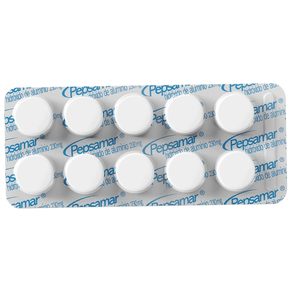 Antiácido Pepsamar Sabor Menta 10 Comprimidos Mastigáveis