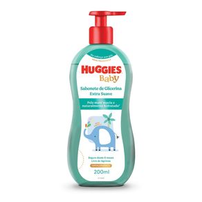 Sabonete Líquido Huggies Extra Suave 200ml