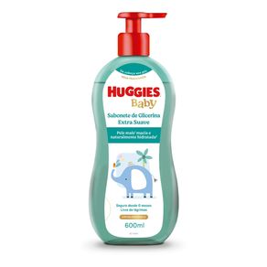 Sabonete Líquido Huggies Extra Suave 600ml