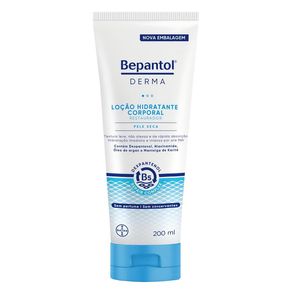 Loção Corporal Diária Bepantol Derma Hidratante Restaurador Pele Seca 200ml