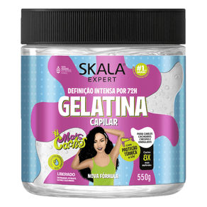 Gelatina Capilar Skala Expert Mais Cachos 550g
