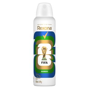 Desodorante Antitranspirante Aerosol Rexona Feminino Bamboo 72h 150ml