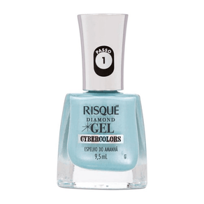 Esmalte Risqué Diamond Gel Cybercolors Espelho do Amanhã 9,5ml