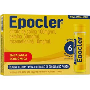 Epocler Sabor Abacaxi 6 Flaconetes 10ml