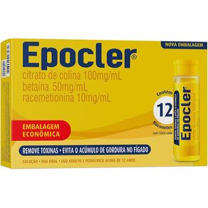 Epocler Sabor Abacaxi 12 Flaconetes 10ml