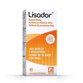 Lisador 16 Comprimidos