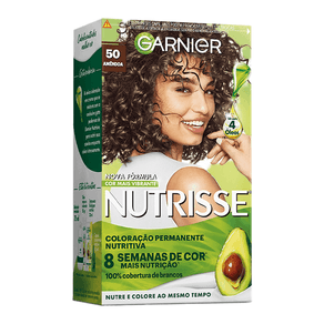 Coloração Nutrisse Creme Garnier 50 Amêndoa