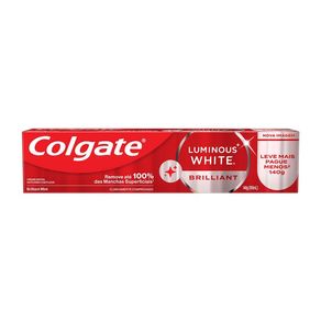 Creme Dental Clareador Colgate Luminous White Brilliante Mint 140g
