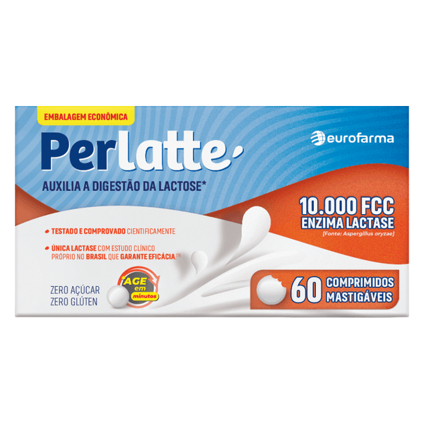 Perlatte 10.000 FCC 60 Comprimidos Mastigáveis
