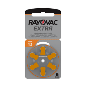 Pilha Auditiva Rayovac 13 Extra Advanced 6 Unidades