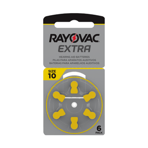 Pilha Auditiva Rayovac 10 Extra Advanced 6 Unidades