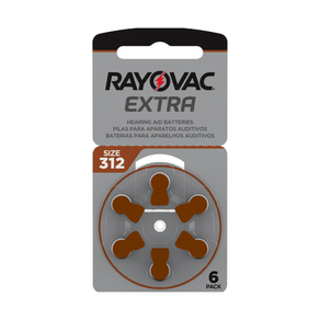 Pilha Auditiva Rayovac 312 Extra Advanced 6 Unidades