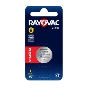 Pilha Rayovac Lithium CR2025 3V 1 unidade