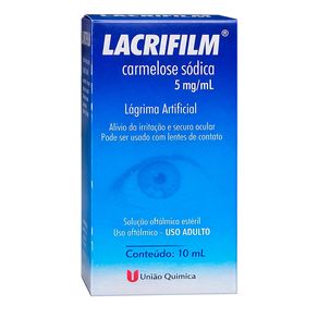 Lacrifilm 5mg/ml Solução Oftálmica Estéril 10ml