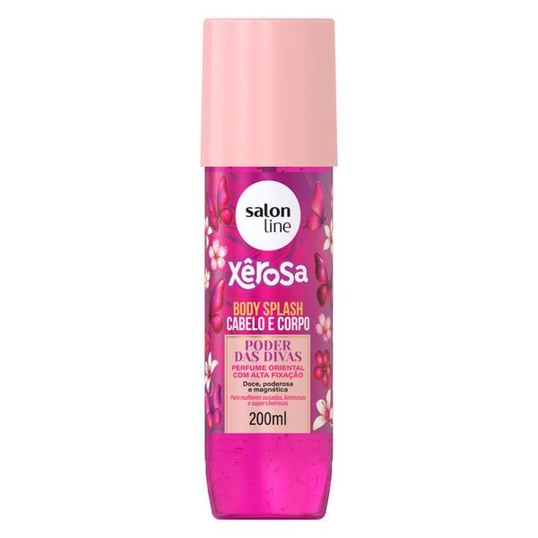 Body Splash Salon Line Xerôsa Cabelo e Corpo Poder das Divas 200ml