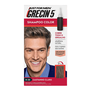 Shampoo Color Grecin 5 castanho claro 1 Unidade