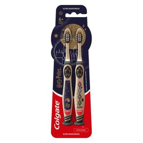 Escova Dental Infantil Colgate Harry Potter 6+ 2 Unidades