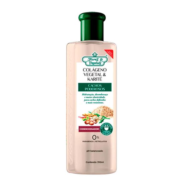 Condicionador Flores e Vegetais Cachos Poderosos 300ml