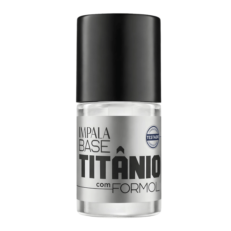 Base Fortalecedor e Endurecedor de Unhas Impala Titânio com Formol 8ml