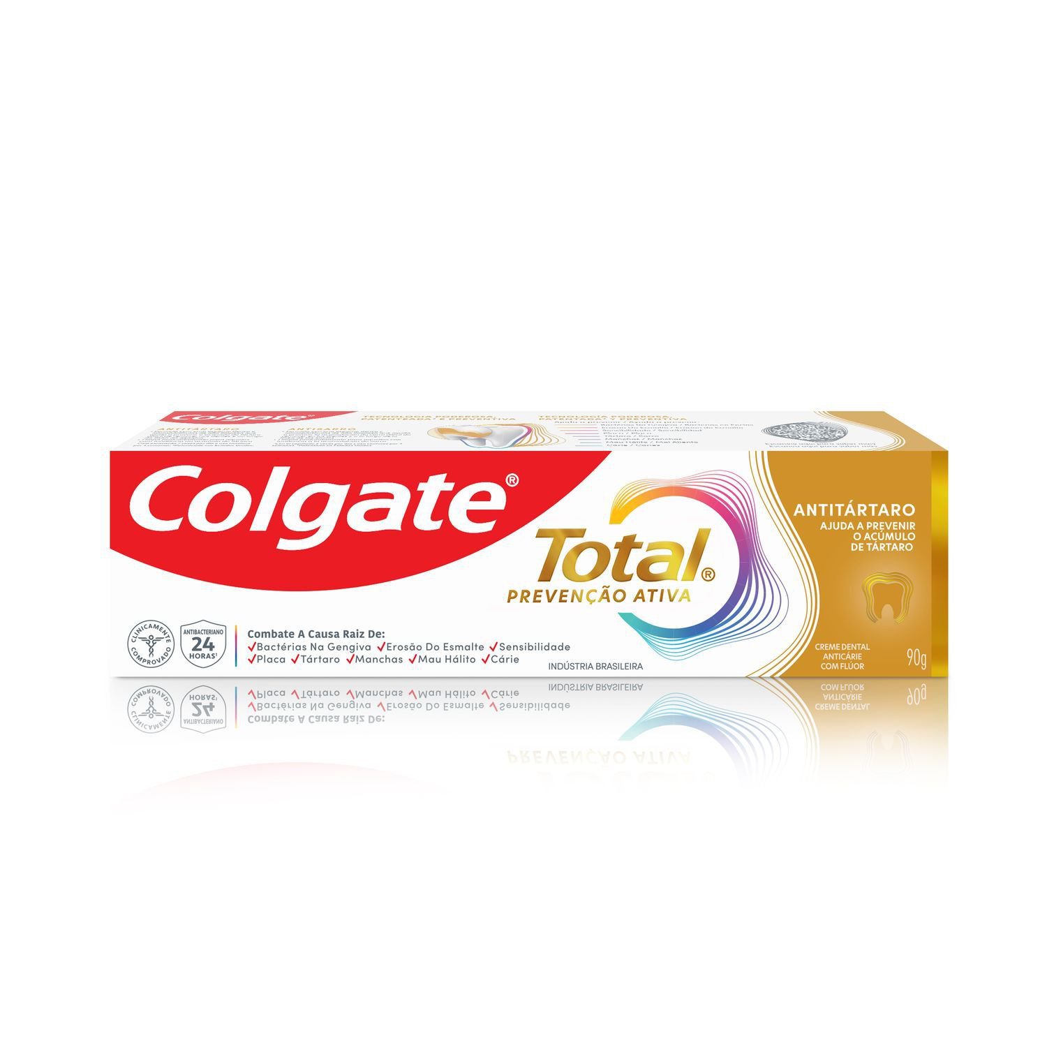 Creme Dental Colgate Total Antitártaro 90g