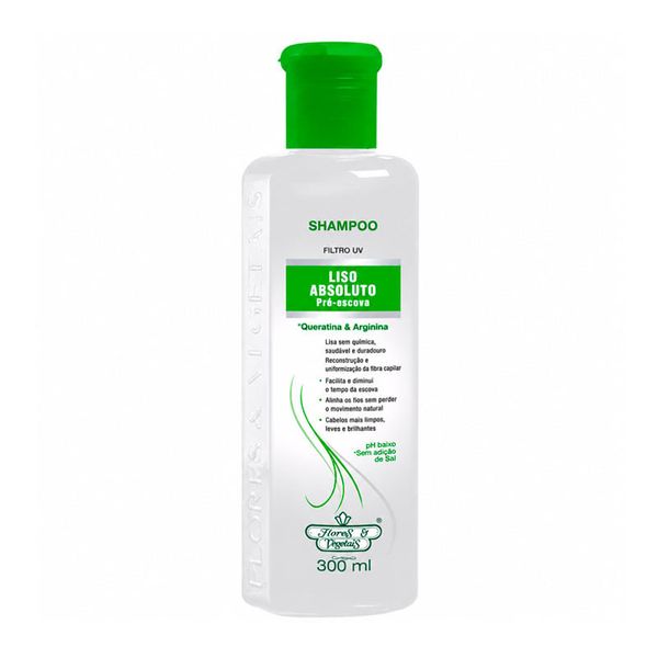 Shampoo Flores e Vegetais Liso Absoluto 300ml