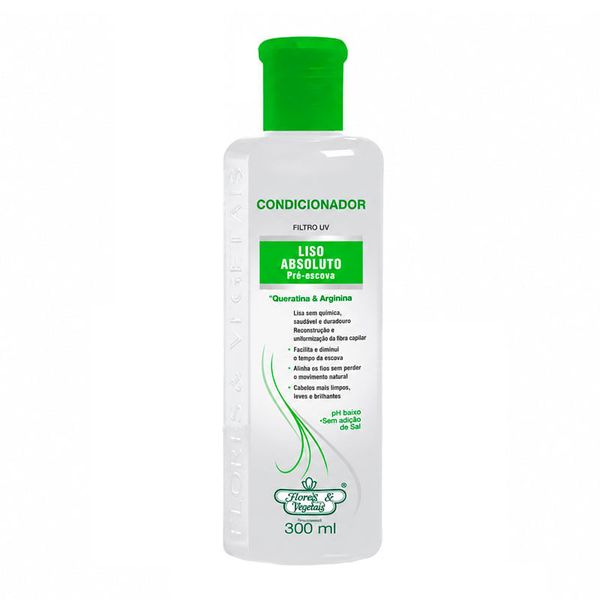 Condicionador Flores e Vegetais Liso Absoluto 300ml