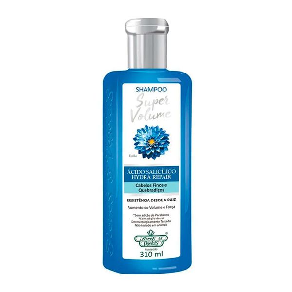 Shampoo Flores e Vegetais Super Volume 310ml