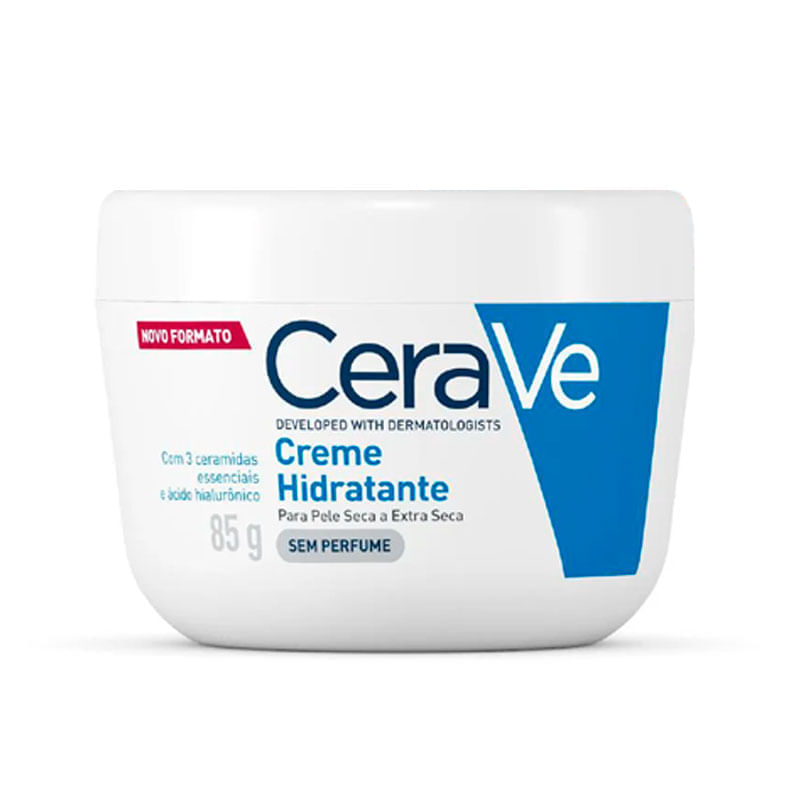 Creme Hidratante Cerave Sem Perfume Pele Seca e Extra Seca 85g