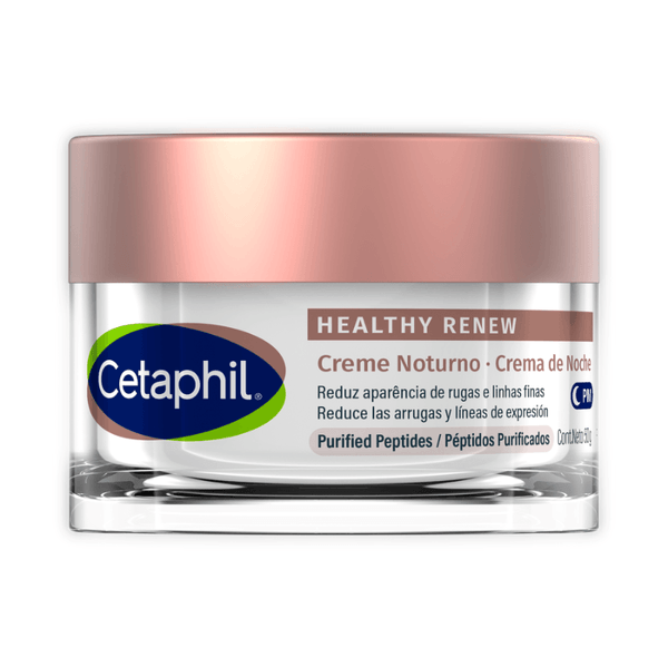 Creme Facial Noturno Anti-idade Cetaphil Healthy Renew para Rugas e Linhas Finas 50g