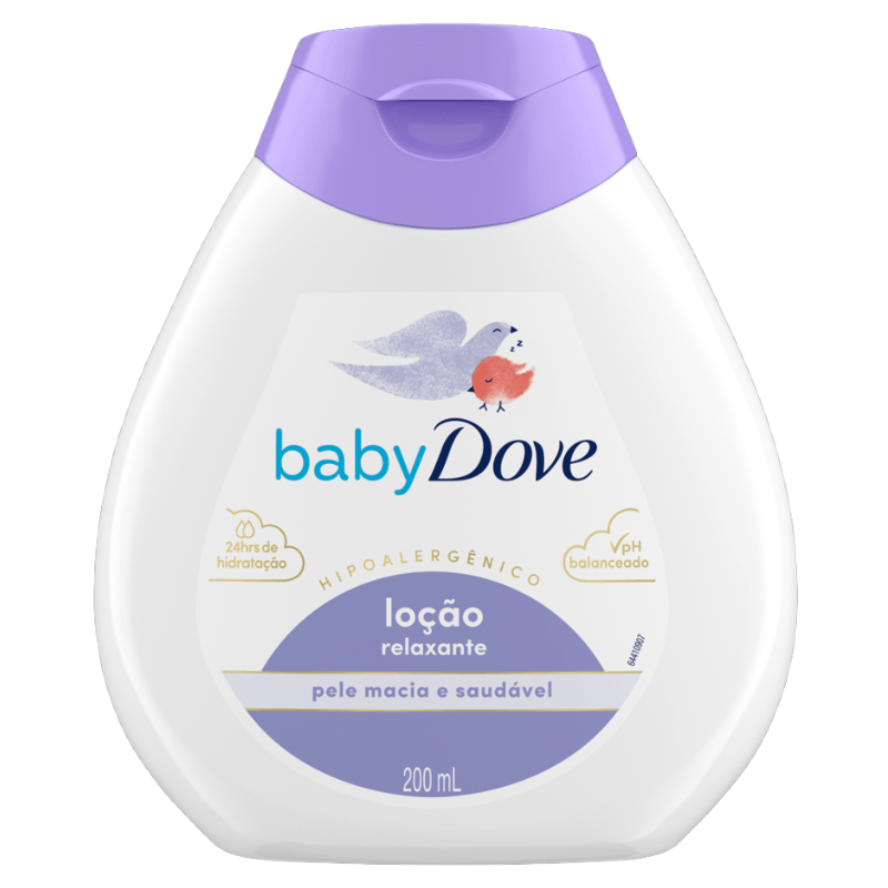 Loção Hidratante Relaxante Baby Dove Hora de Dormir 200ml